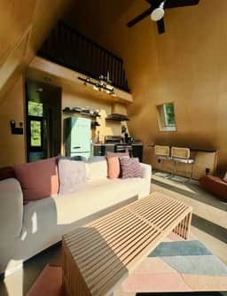 Private A-Frame on 20 Acres | Remote-Work Friendly - Image 4